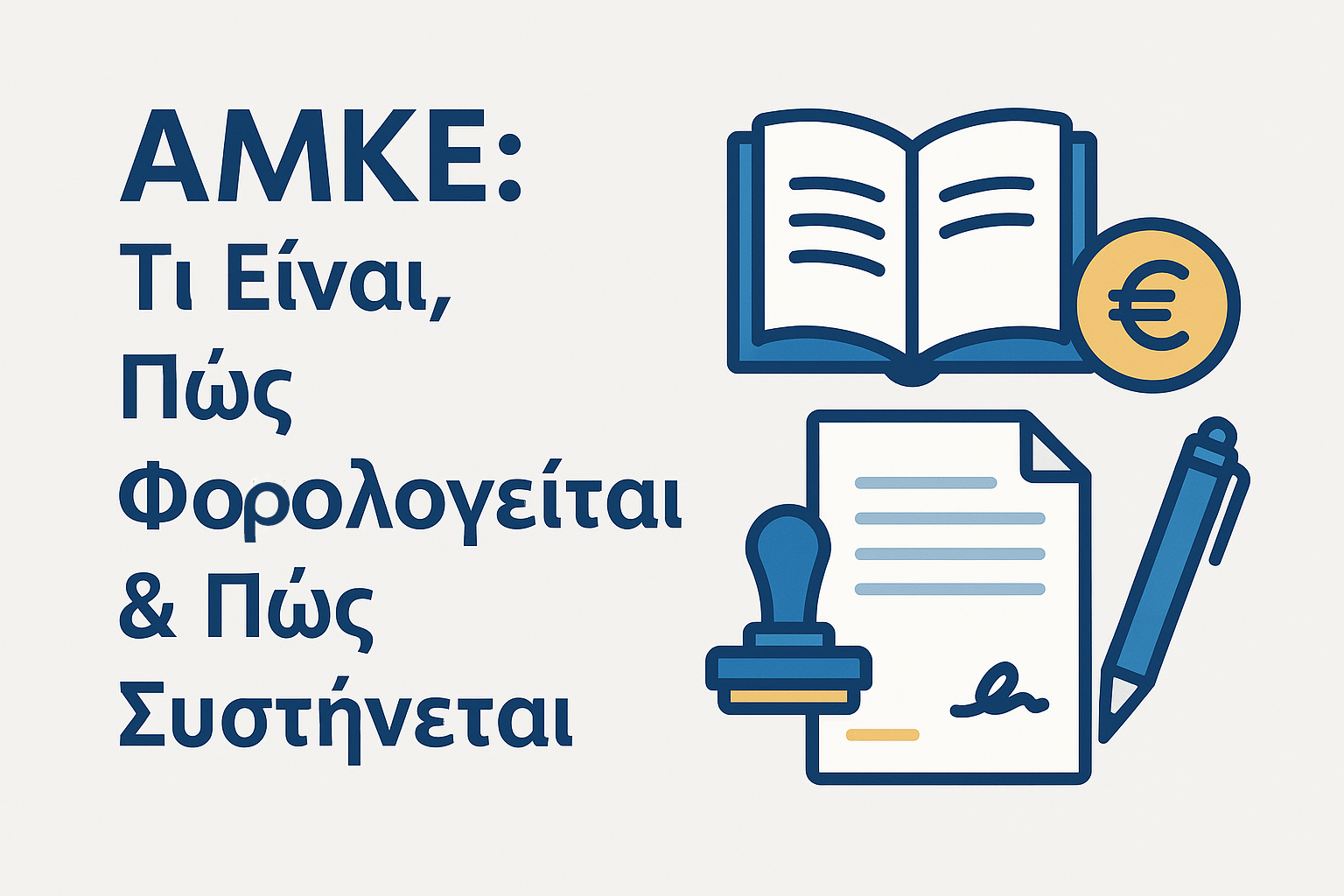 ΑΜΚΕ: Τι Είναι, Πώς Φορολογείται & Πώς Συστήνεται